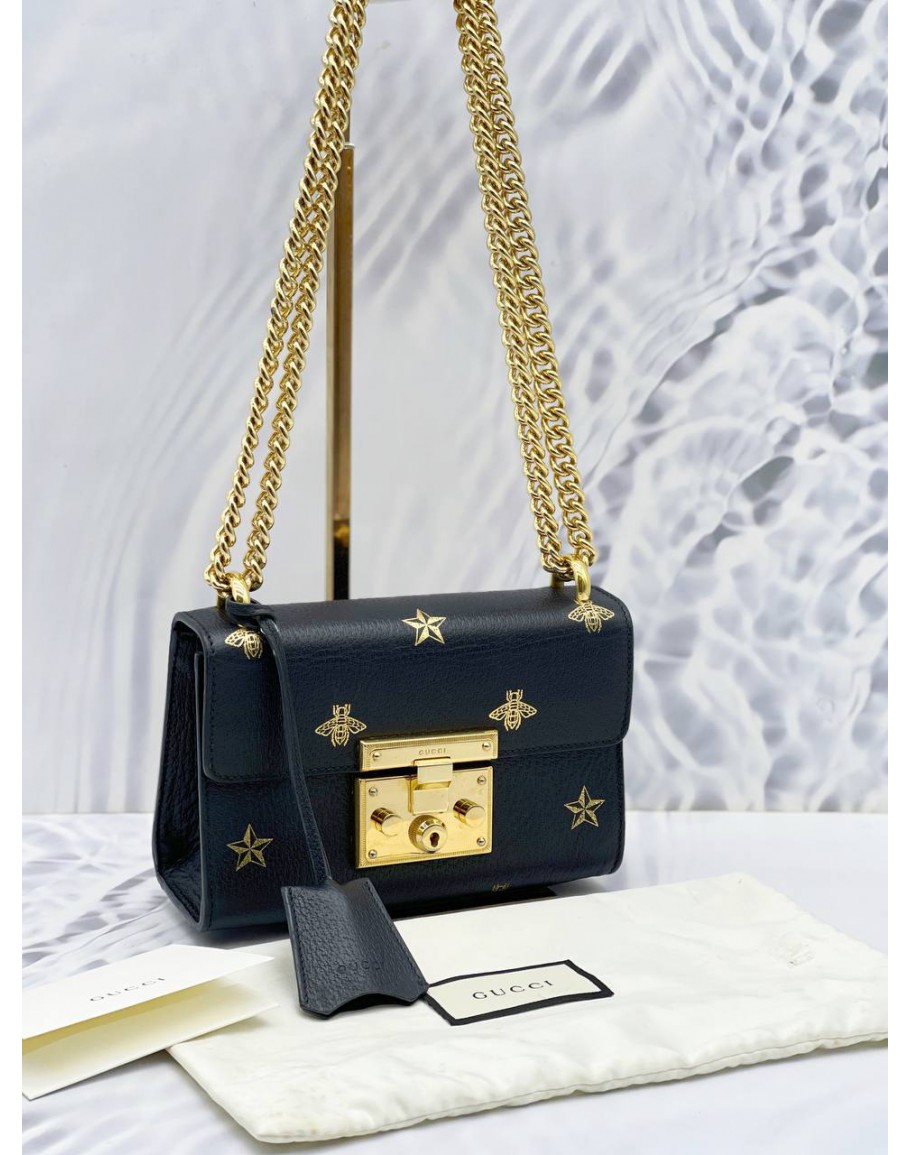 Padlock bee star cheap small shoulder bag